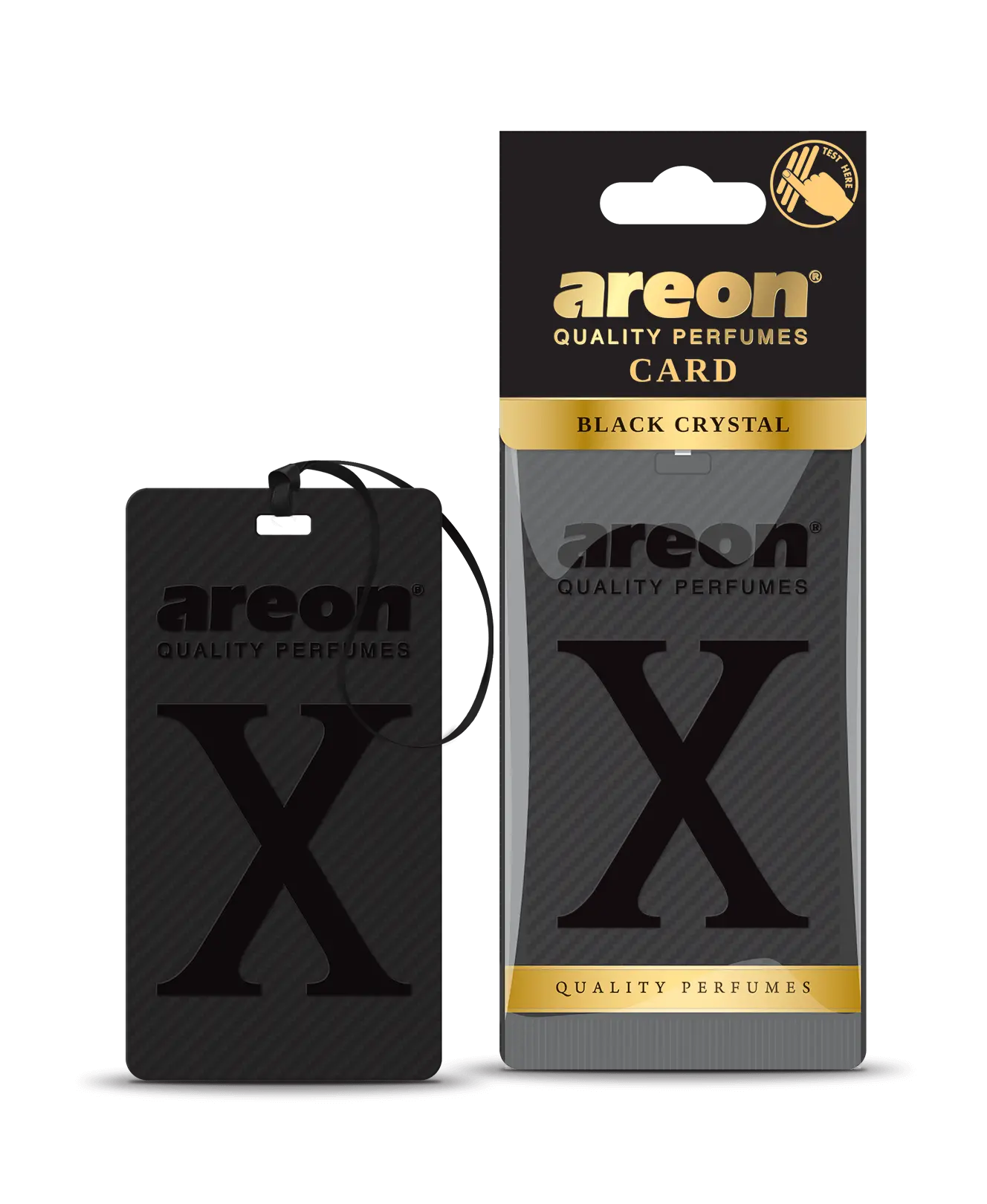 areon X card - black crystal