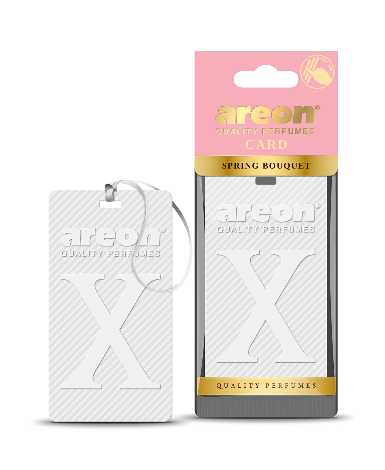 areon X card - spring bouquet